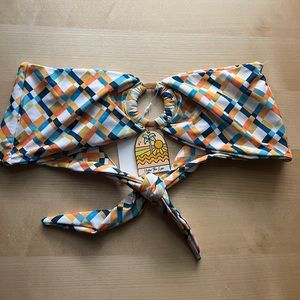 BNWT kulani minis strapless bandeau top